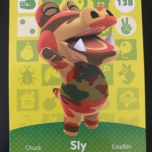 Authentic Sly #138 | Animal Crossing Amiibo